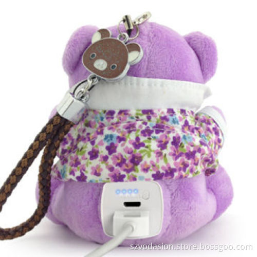 2014, Hot-sale, Cartoon Bear 5200mAh, Portable Power Banks Charger for Smartphone